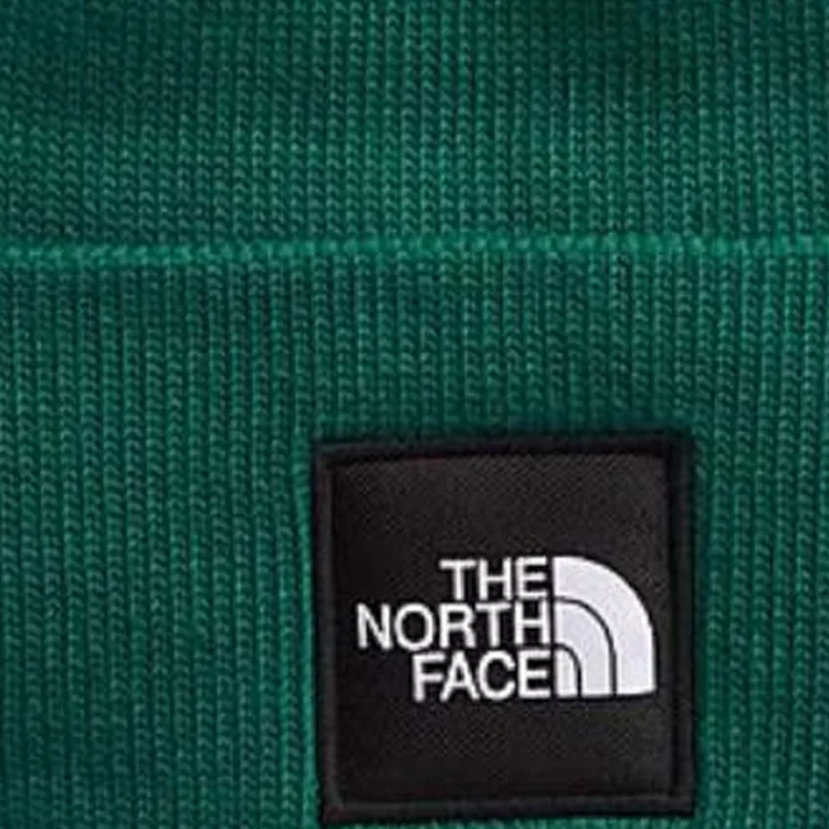 THE NORTH FACE Recycled Polyester Material Beanies Unisex Green-1