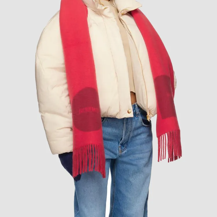 Jacquemus L'Echarpe Rond Carre Scarf-2