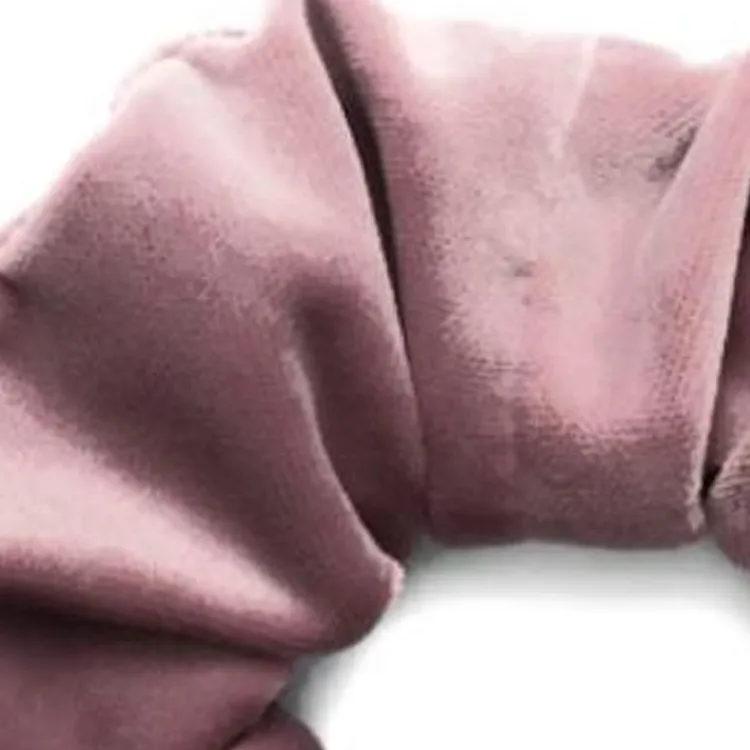 PRADA Triangle logo Velvet Scrunchie-2