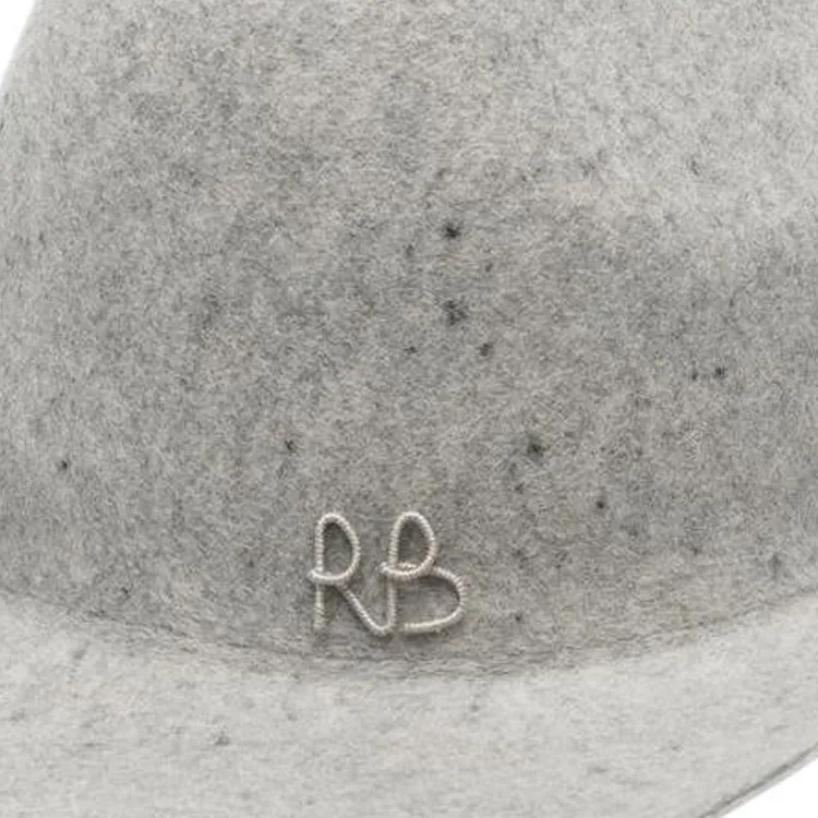 RUSLAN BAGINSKIY Embroidered logo Fedora Hat-1