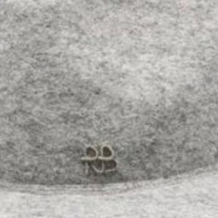 RUSLAN BAGINSKIY Logo embellished Fedora Hat-1
