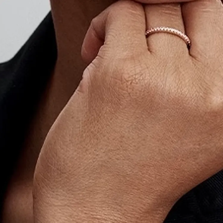 Pandora Gold Plated Rings Women's Rose Gold-2