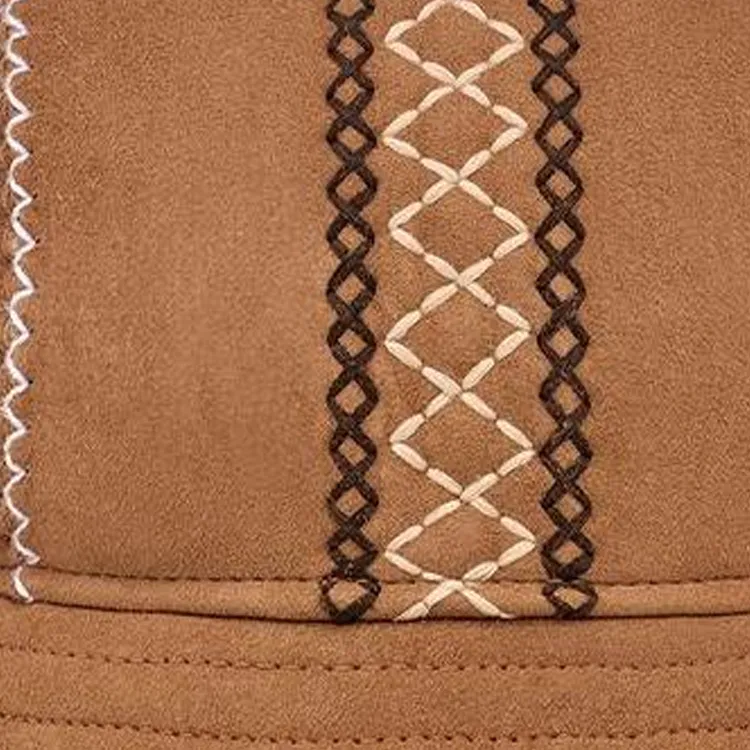 UGG Shearling Bucket Hats Women's Chestnut-2