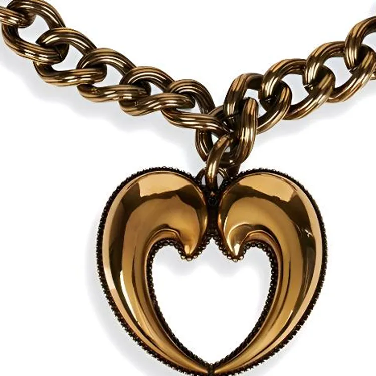 ETRO Paisley Heart Necklace-2