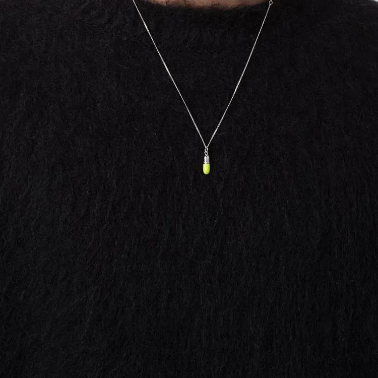 True Rocks Mini Pill Pendant Necklace-2
