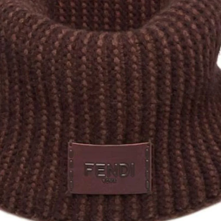 FENDI Wool Scarves Women's Dark Purple-1