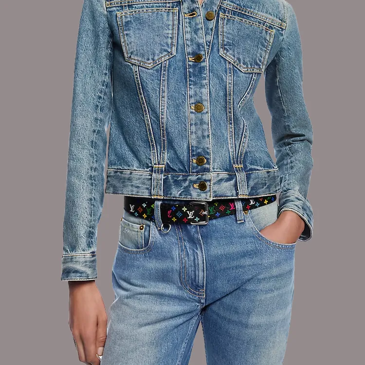LOUIS VUITTON X Takashi Murakami Lv D Ring 30mm Belt-2