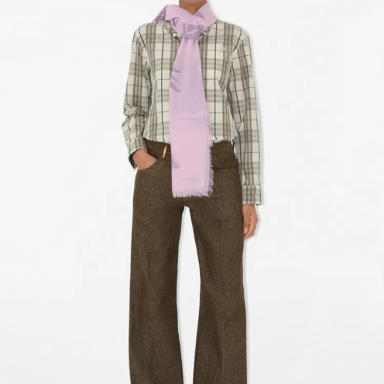 Burberry Ekd Wool Scarf-2