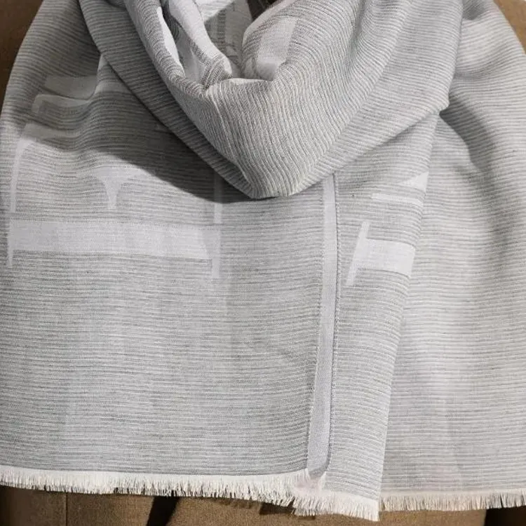 EMPORIO ARMANI Frayed Hem Scarf-2