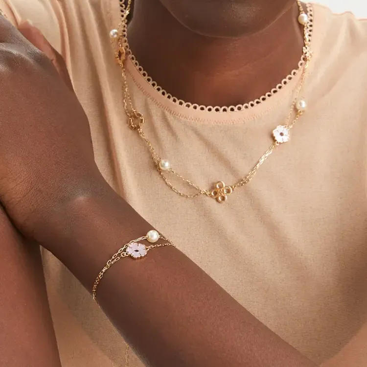 TORY BURCH Kira Clover Bracelet-2