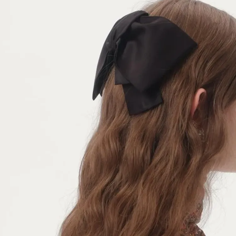 Valentino Acetate Hair Clips Women's Black-2
