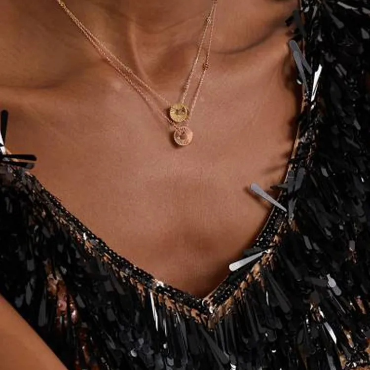GUCCI 18K Rose Gold Necklaces Women's Rose-2