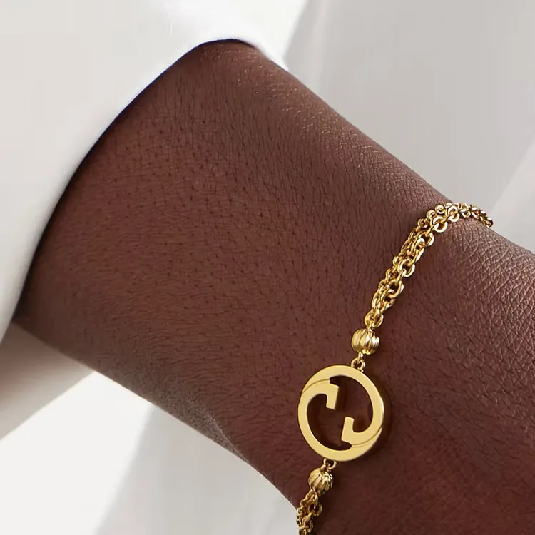 GUCCI Metal Bracelets Women's Gold-2