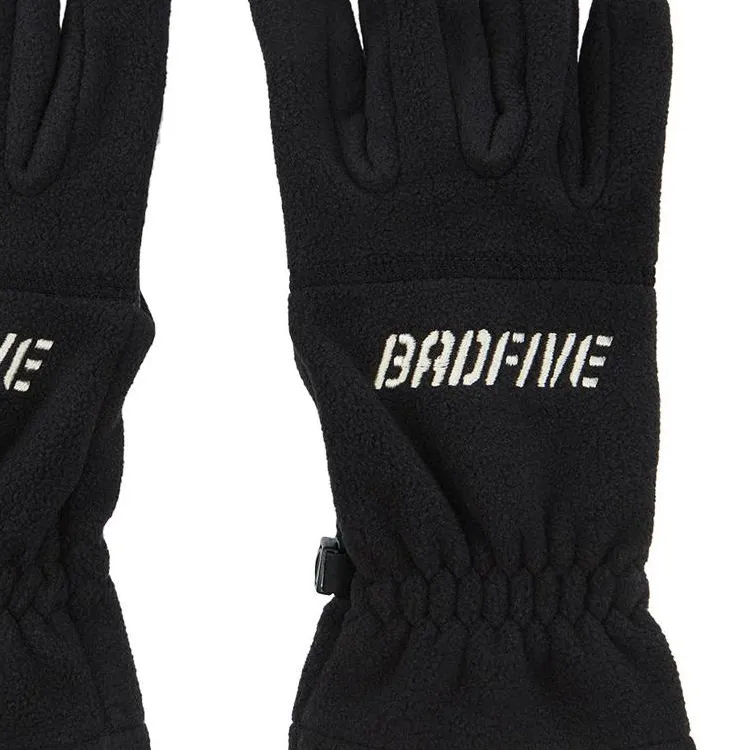LiNing Polyester Sports Gloves Unisex Black-1