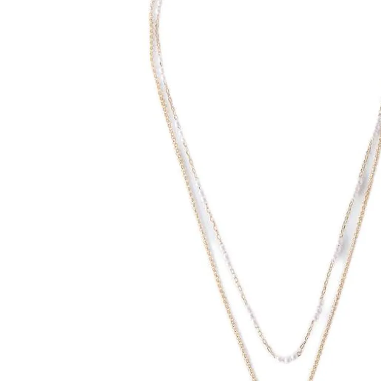 ZARA Brass Necklaces Kids' Gold-2