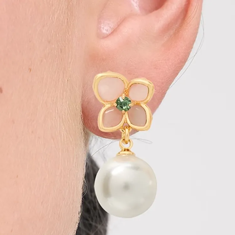 Kate Spade Glass Earrings Women's Pink-3