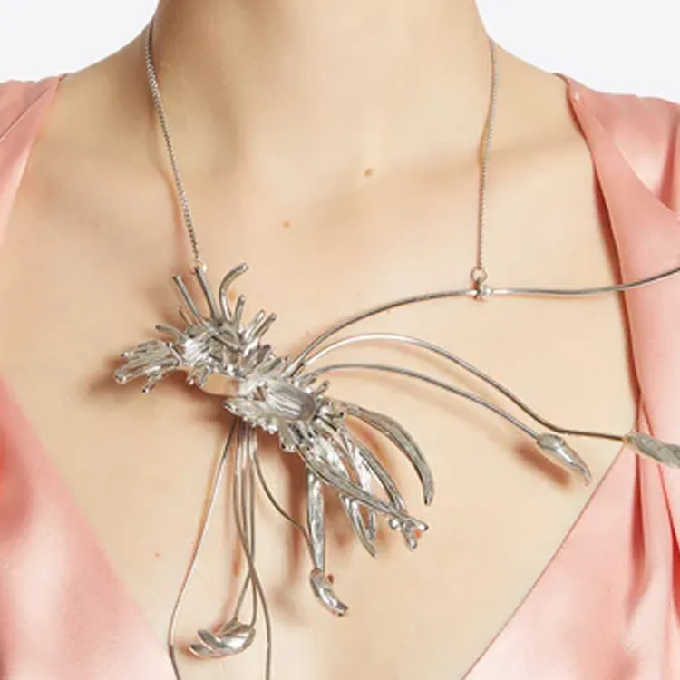 DRIES VAN NOTEN Floral motif Necklace-2