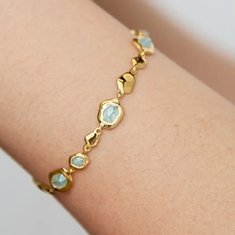 Monica Vinader, 925 Sterling Silver Bracelets Women's Gold-1