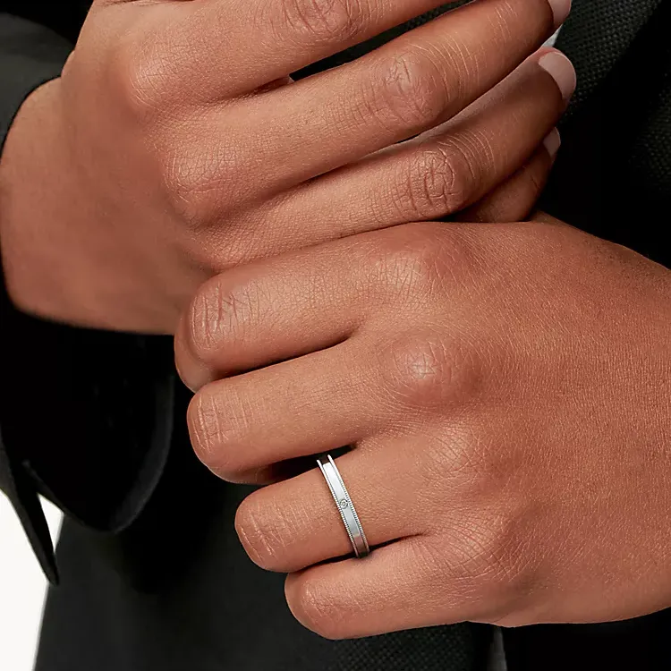 TIFFANY & CO. PT950 Rings Women's Silver-2