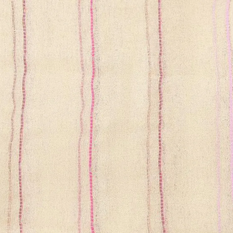 ZARA Linen Knit Scarves Women's White-1