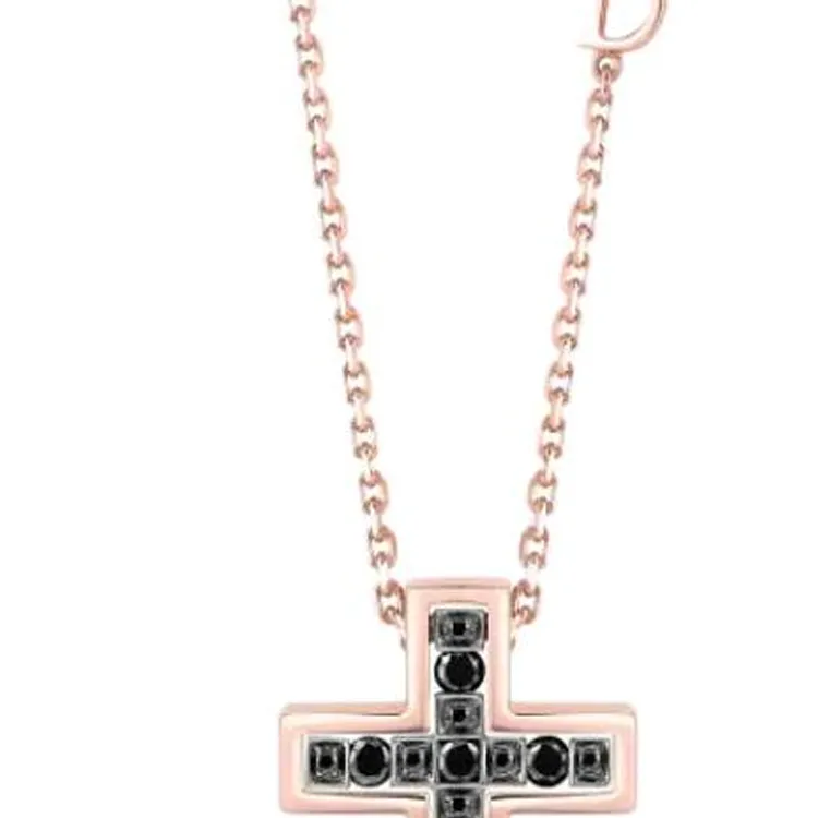 Damiani White Gold Necklaces Unisex Rose Gold-2