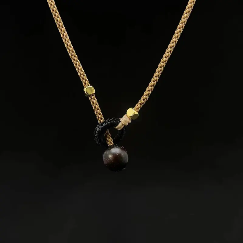 Mountains And Jade Seas Agate Jade Necklaces Unisex-3