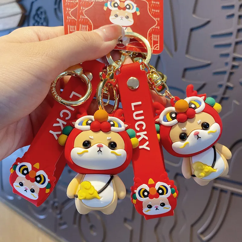 Baimao Keychains Unisex-4
