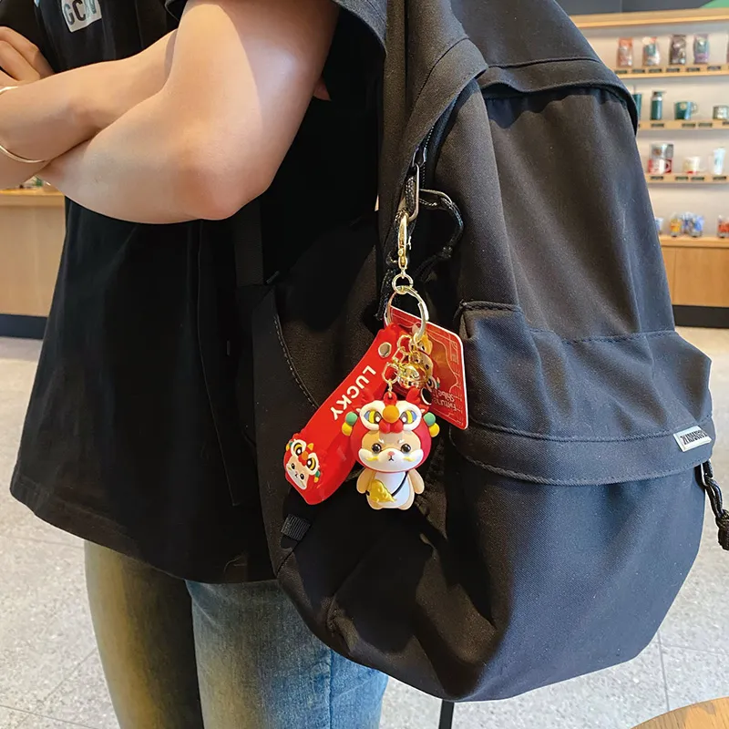 Baimao Keychains Unisex-2