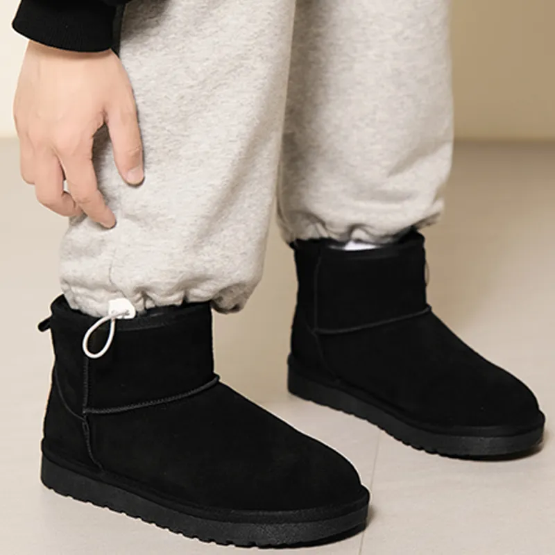 HUANQIU Short Snow Boots Unisex-15