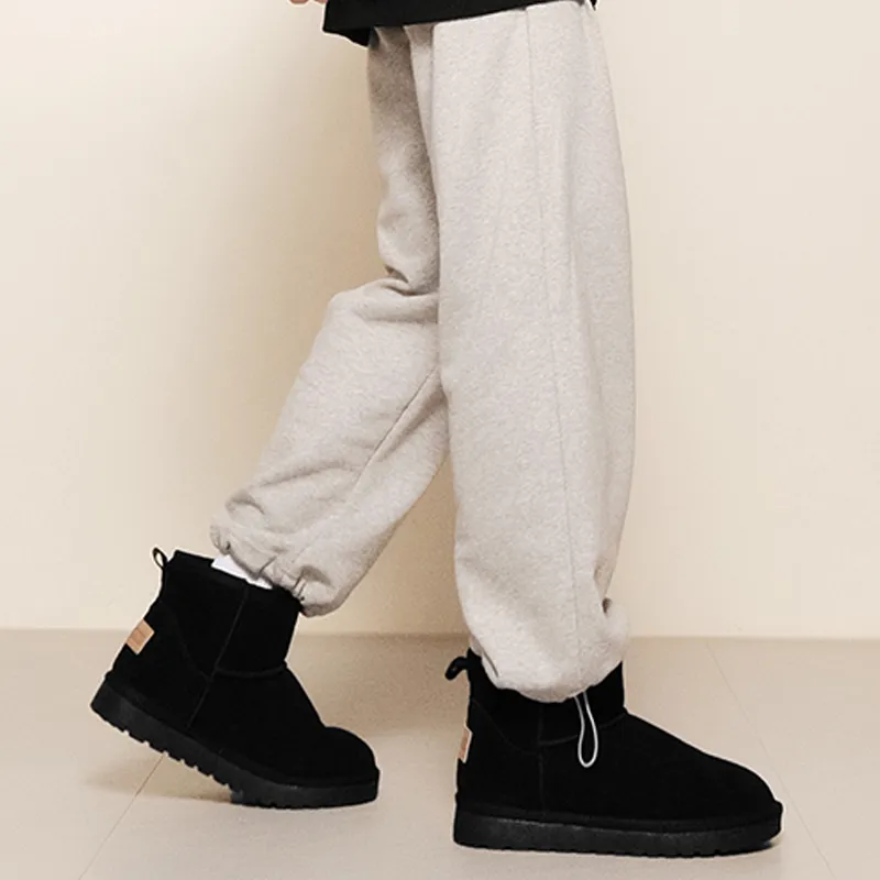 HUANQIU Short Snow Boots Unisex-13
