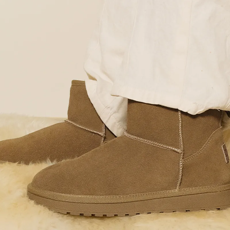 HUANQIU Short Snow Boots Unisex-6