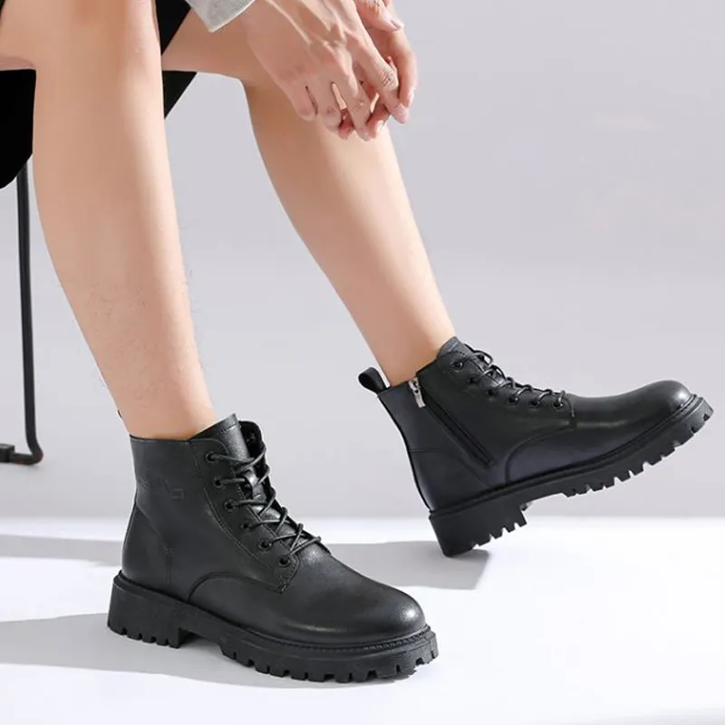 Warrior Martin Boot Men's Black-12