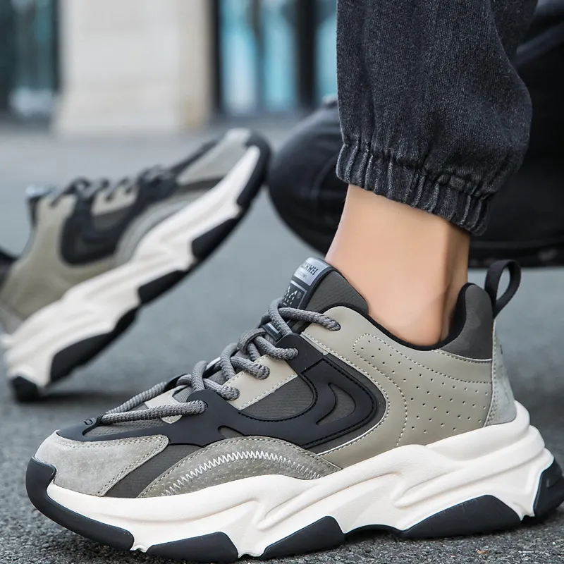 Huanwei Cushioning Anti-Slip And Wear-Resistant Low-Top Casual Shoes Men's-18