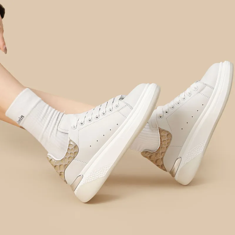 CERRUTI 1881 Stylish Skateboarding Shoes Women's Beige-6