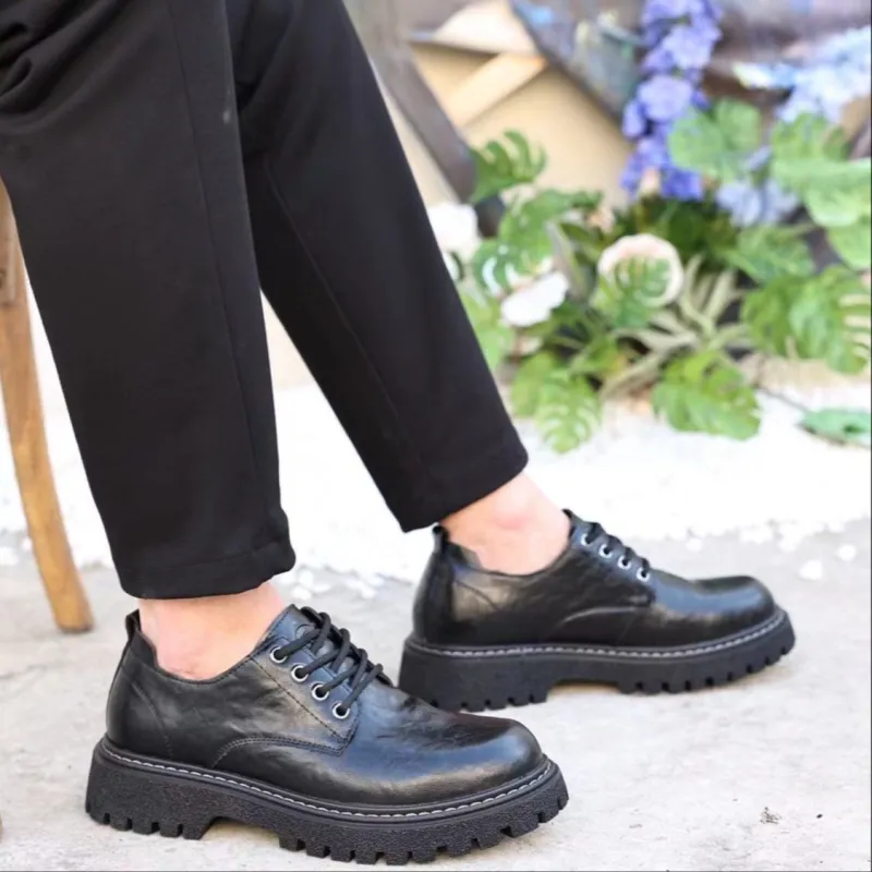 C°BANNER Casual Shoes Men's Black Extra Plus Size-5