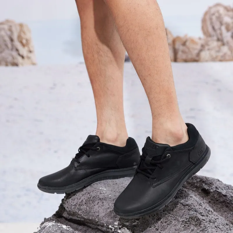 CAT Roamer 2.0 Collection Cushioned Anti Slip Wear Resistant Breathable Lightweight Low Top Casual Shoes Men's Black-5