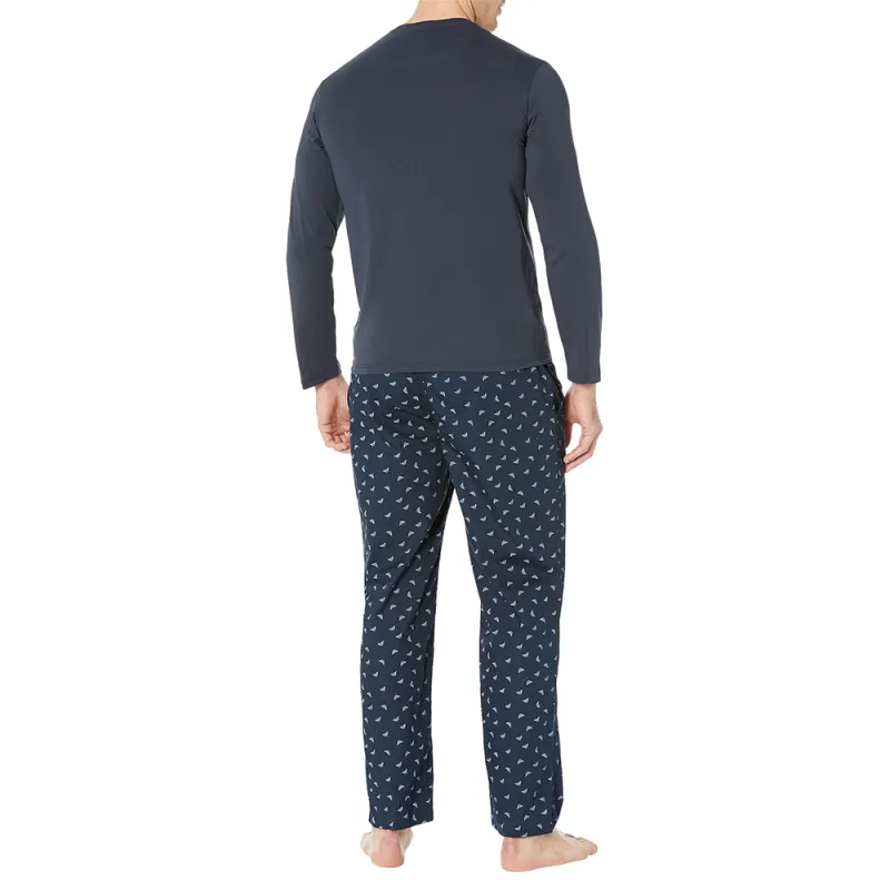 EMPORIO ARMANI SS23 Casual Pants Men's Blue-2