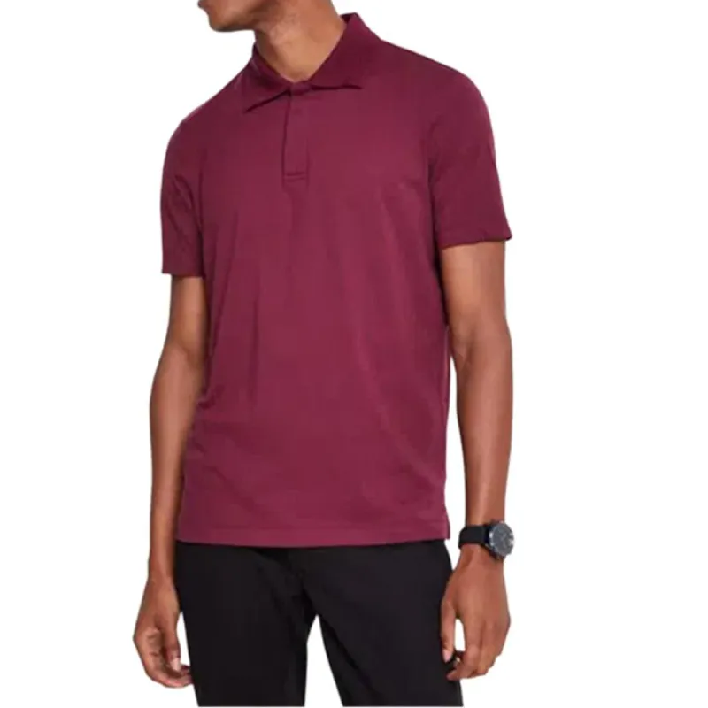 GIORGIO ARMANI SS22 Polo Shirt Men's Brick Red-3