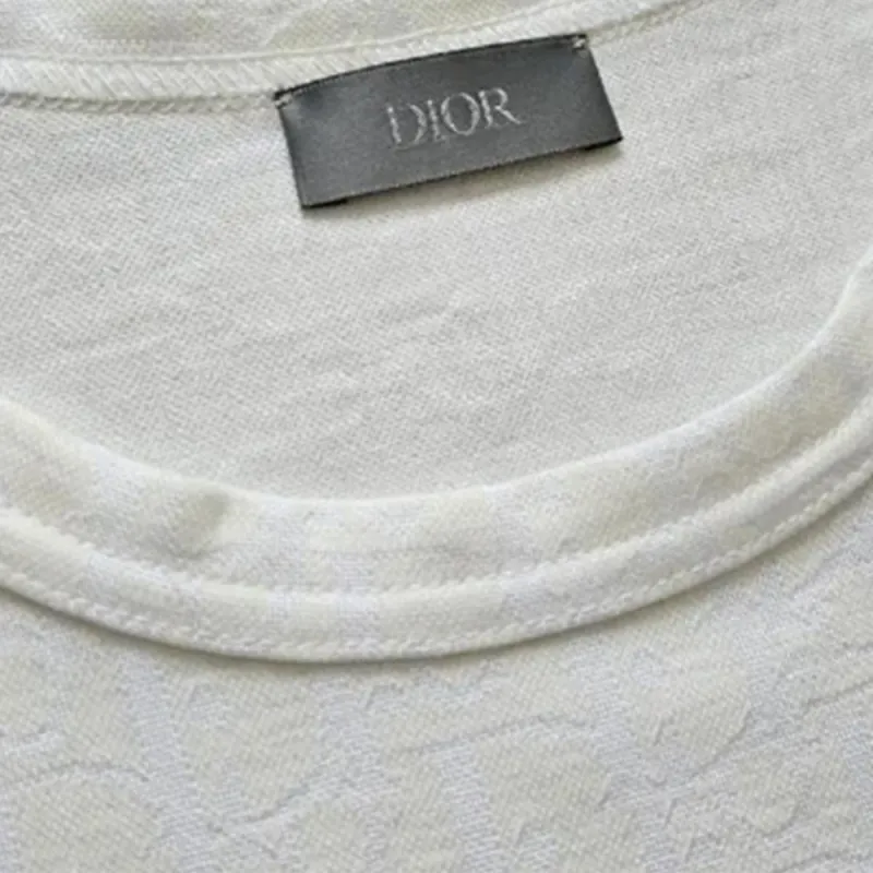 DIOR Degrade Oblique Cotton T Shirt-2