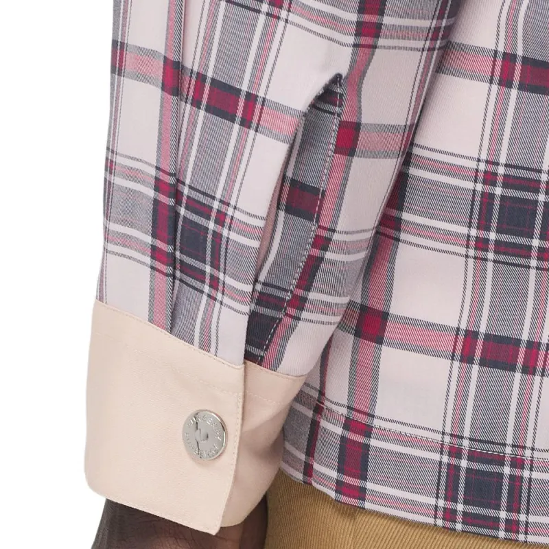 Burberry Shirt Men's Ice Frost Pink-5