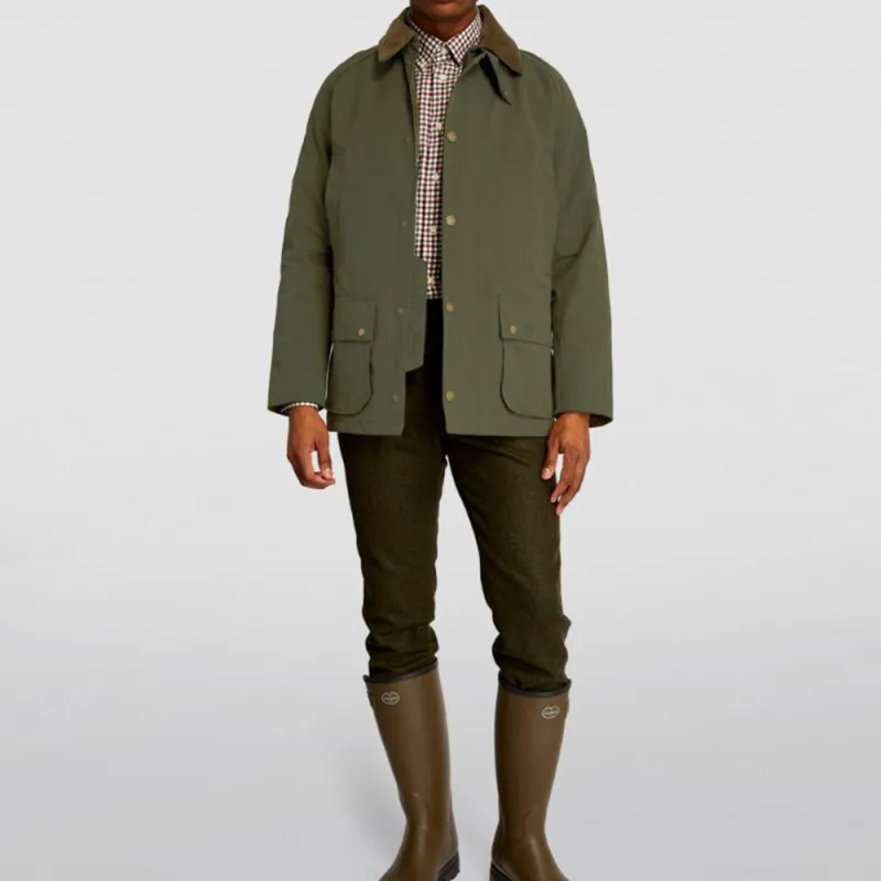 BARBOUR Button-Up Hooded Jacket-2