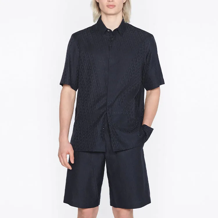 DIOR Quarterly New Products Shirts Men Black-2