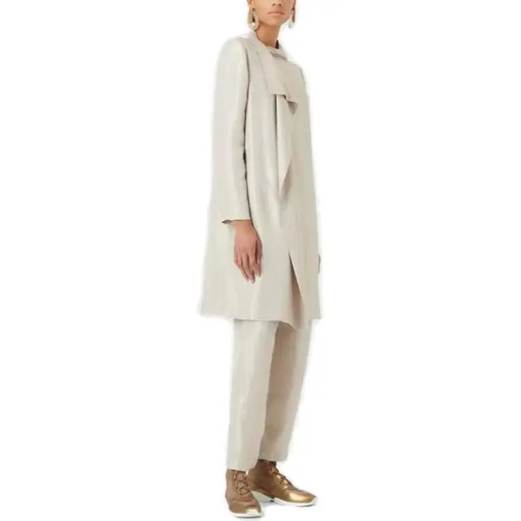GIORGIO ARMANI Belted Midi Coat-3