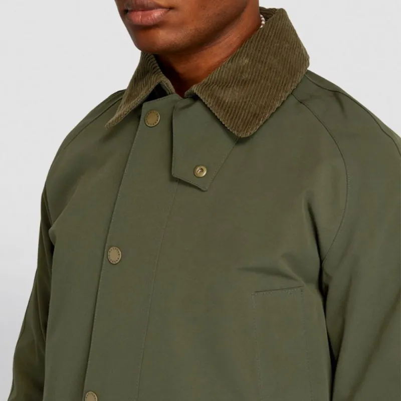 BARBOUR Button-Up Hooded Jacket-5