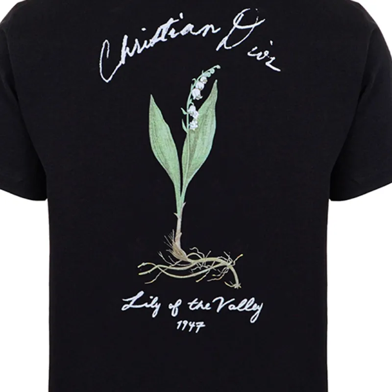DIOR Graphic Printed Crewneck T Shirt-5