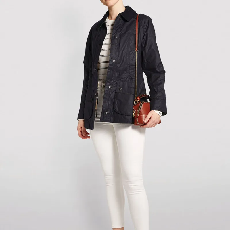 BARBOUR Collared Button-Up Corduroy Jacket-4
