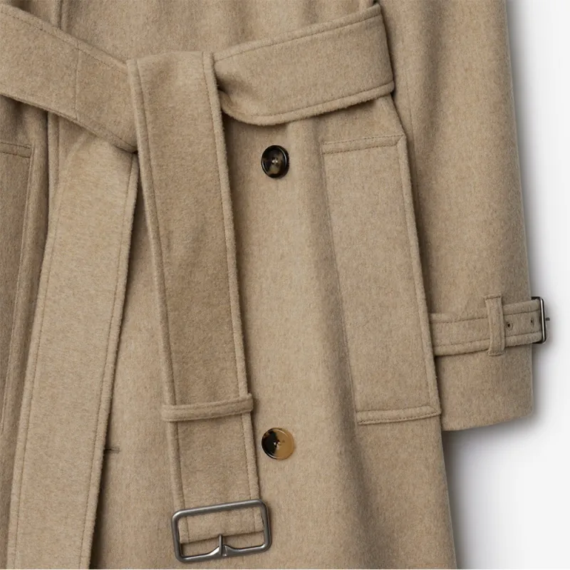 Burberry Trench Coat Women's Khaki-4
