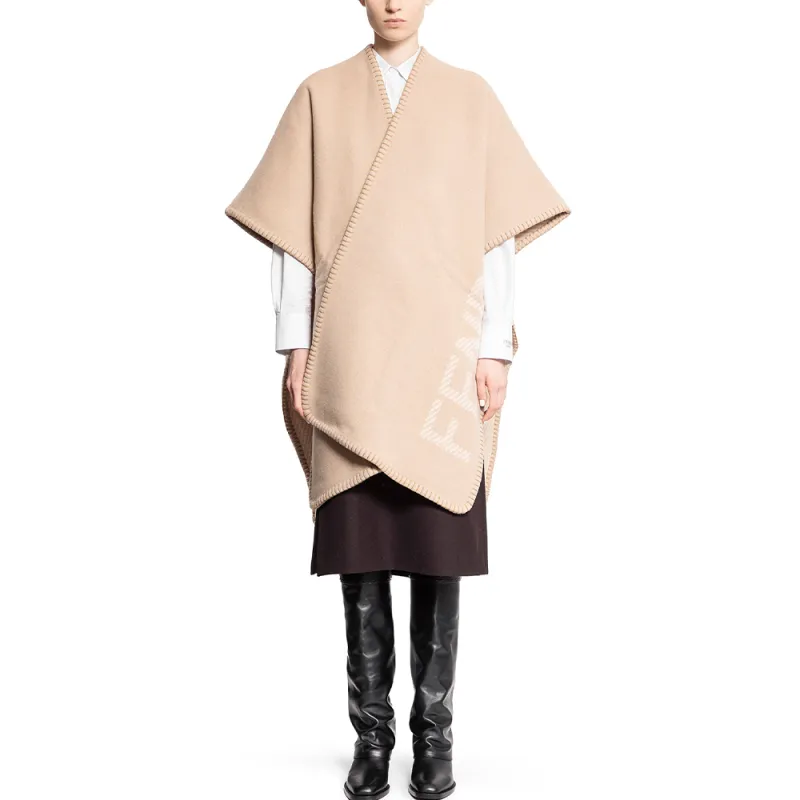 FENDI Logo Cape-3