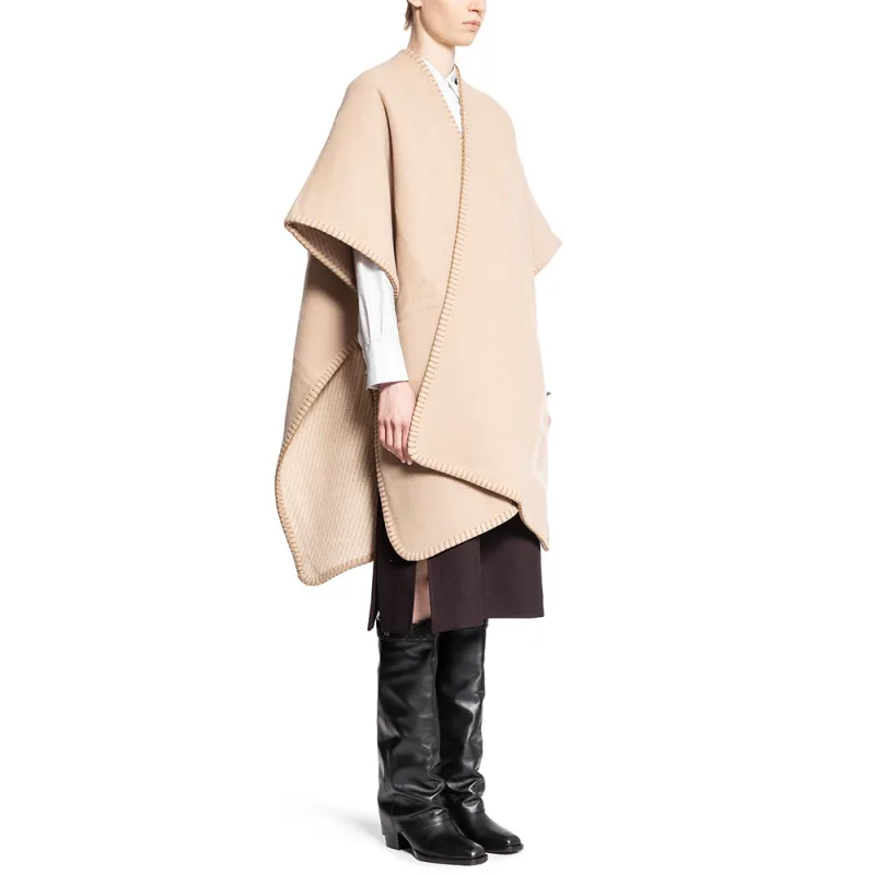 FENDI Logo Cape-5