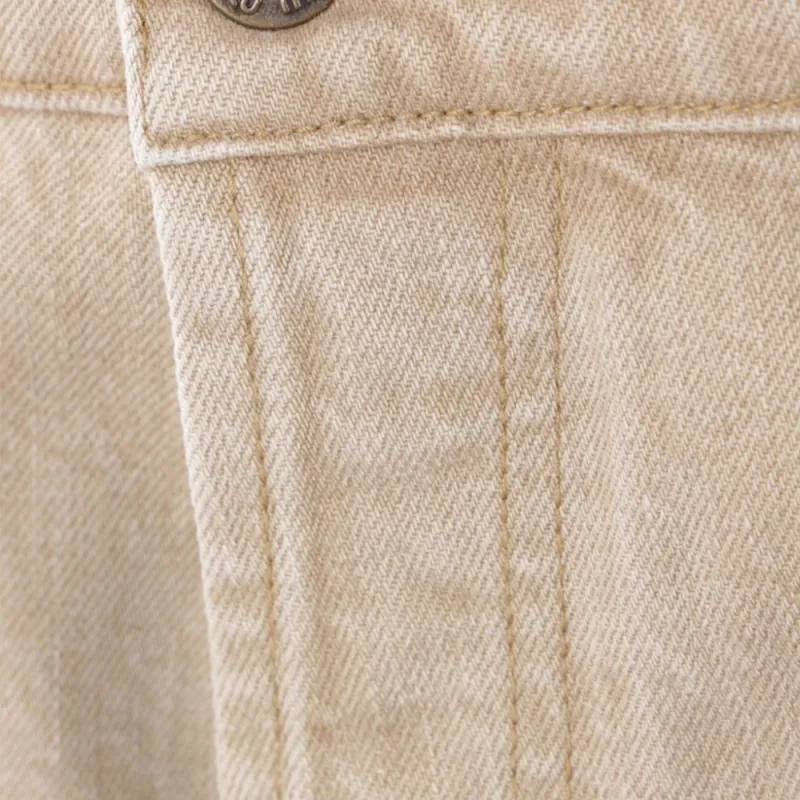 MIU MIU Logo Patch Straight-Leg Jeans-6